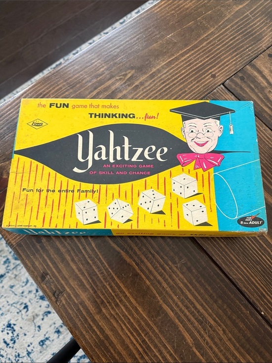 Other - 1956 Classic Yahtzee Family Game